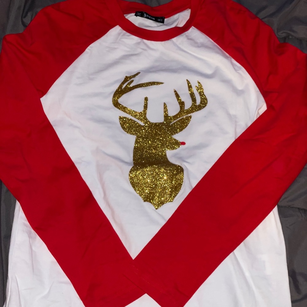 Christmas Long sleeve baseball Tee
